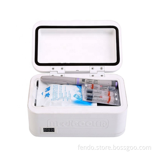 1L Mini Portable Medicine Refrigerator with LED Screen